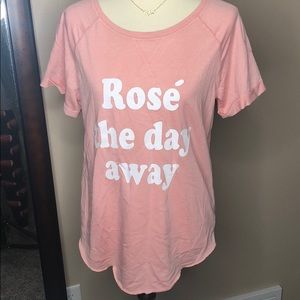 Rose the day away top